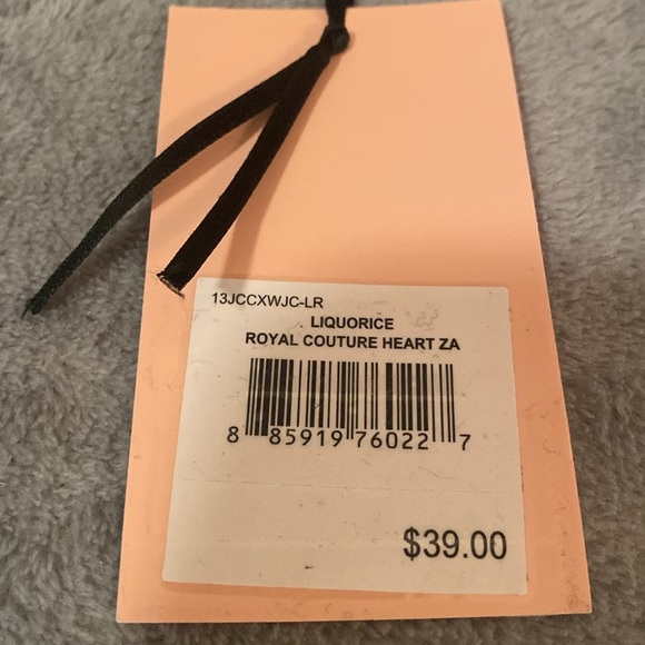 🖤🤍JUICY COUTURE🖤🤍Royal Couture Heart Zip Around Wristlet - Picture 3 of 5